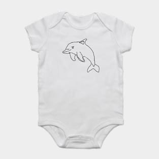 Cute shark Baby Bodysuit